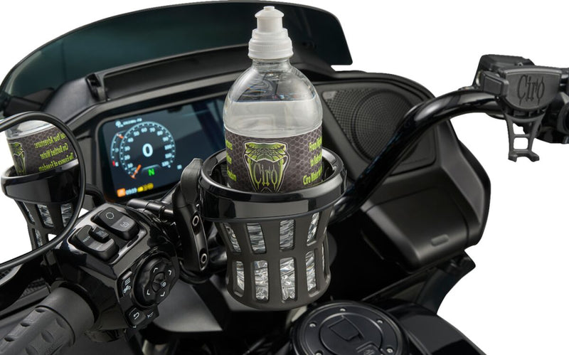 Gen 2 Drink Holder Black/Polished - 28.6 MM