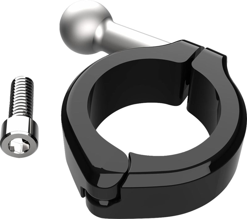 Gen 2 Aluminum Clamp Black / Polished - 28.6 MM