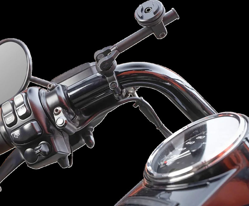 3D Phone Mount Black / Flat For - 31.8 MM