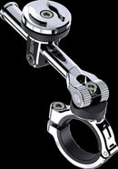 3D Phone Mount Chrome For - 31.8 MM