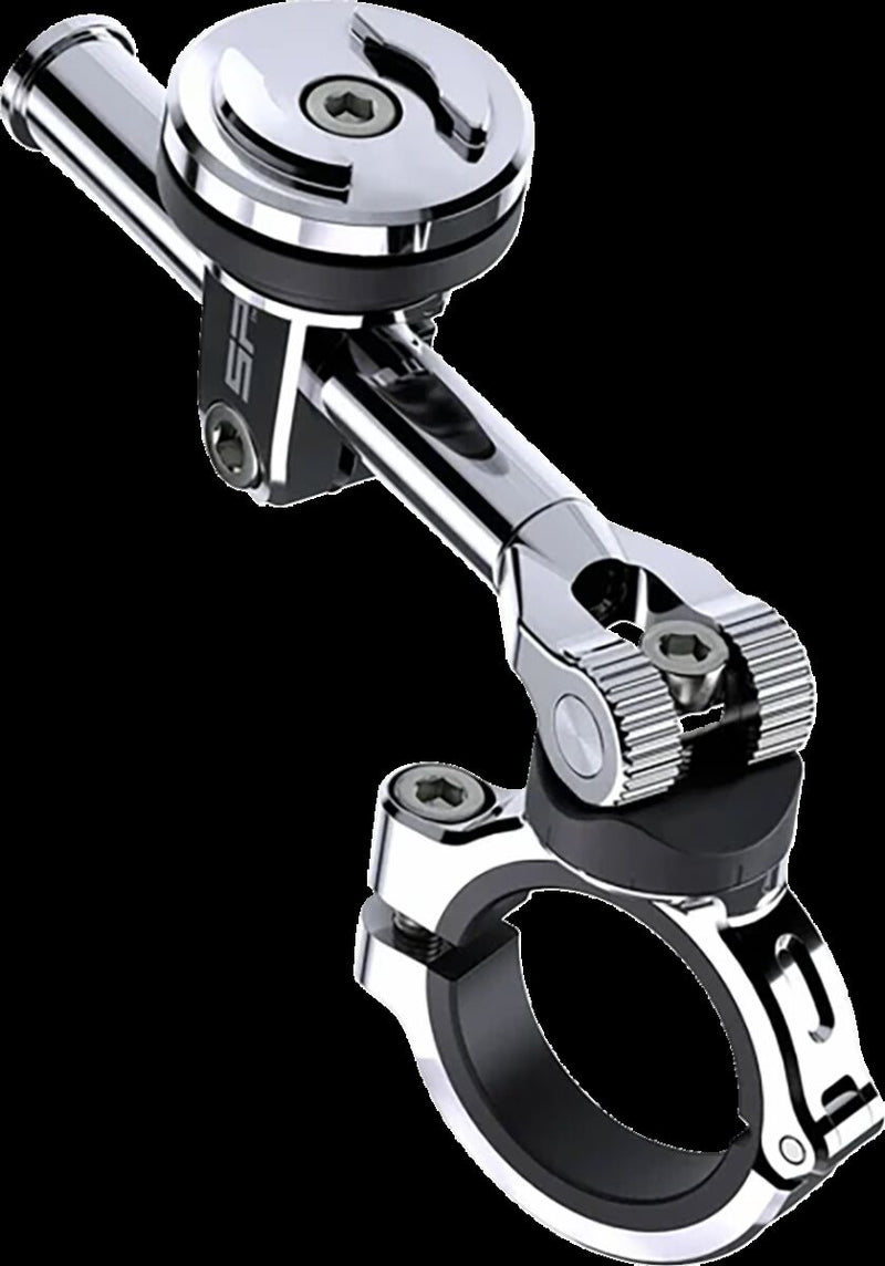 3D Phone Mount Chrome For - 31.8 MM