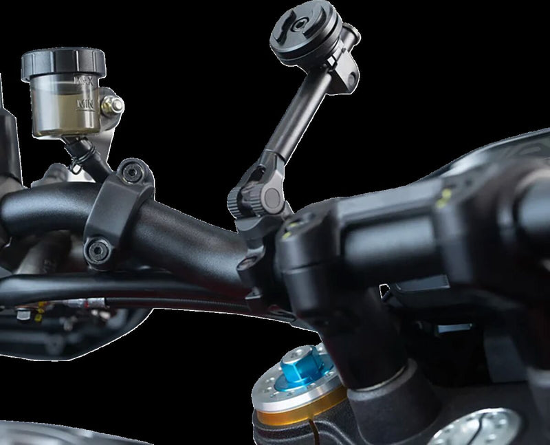 3D Phone Mount Black / Flat For - 22 MM