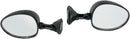 Panel Mount Mirror Black / Matt For Ski-Doo (BRP) Summit 550 F 2005-2008