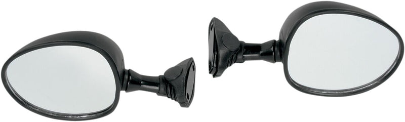 Panel Mount Mirror Black / Matt For Ski-Doo (BRP) Summit 550 F 2005-2008