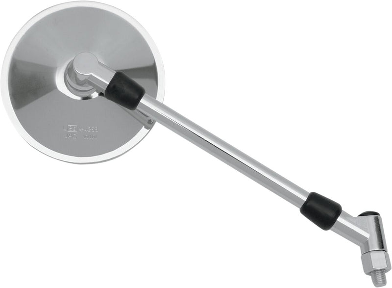 Universal Round Chrome Mirror Chrome / Silver - 1.25