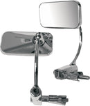 Bar End Mirror Chrome / Silver 20-34020
