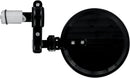 Folding Bar End Mirror Anodized / Black - 22 MM