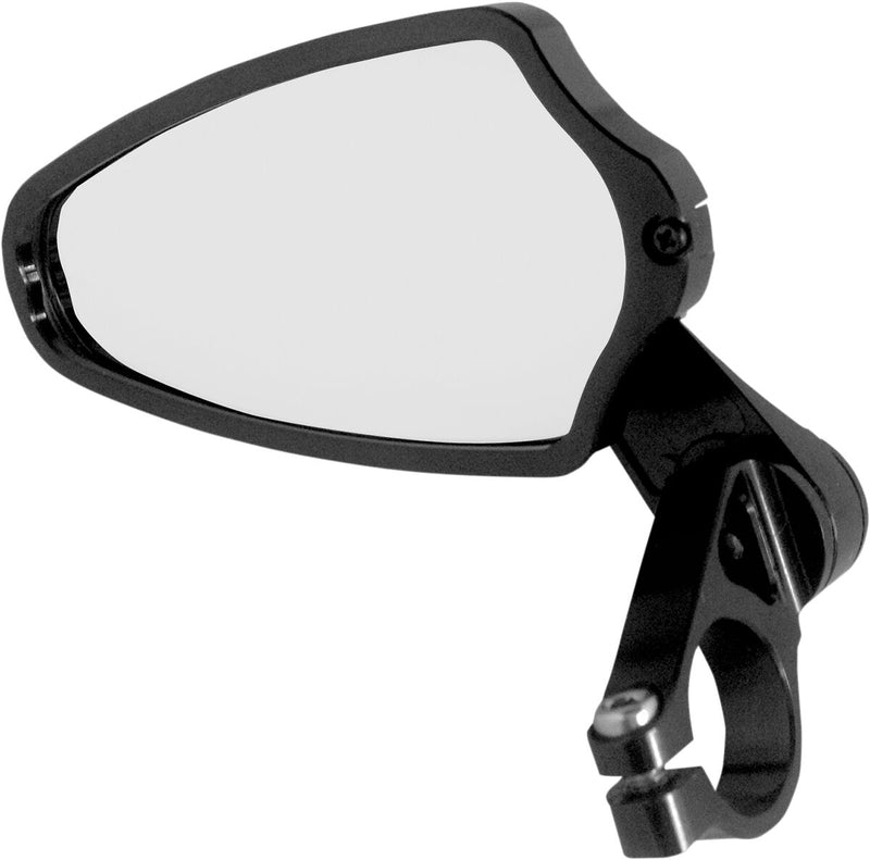 Felipe Bar End Mirror Black / Matte - 22 MM