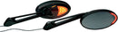 Custom LED Accent Mirrors Black / Gloss