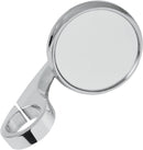 Clamp-On Shooter Mirror Chrome / Silver - 25 MM