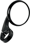 Clamp-On Shooter Mirror Black / Gloss - 25 MM