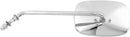 Chrome Universal Die-Cast Mirror Chrome / Silver For Harley Davidson E 1000 ABS