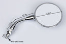 Mirror Right Replacement For Moto Guzzi California 1100 ALU - M10 X 1.25
