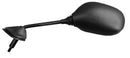 OEM-Style Replacement EC Stem Mirror Left Black For Yamaha HW 125 2012