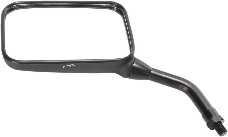 AX Short Stem Mirror Left Black - M10 x 1.25