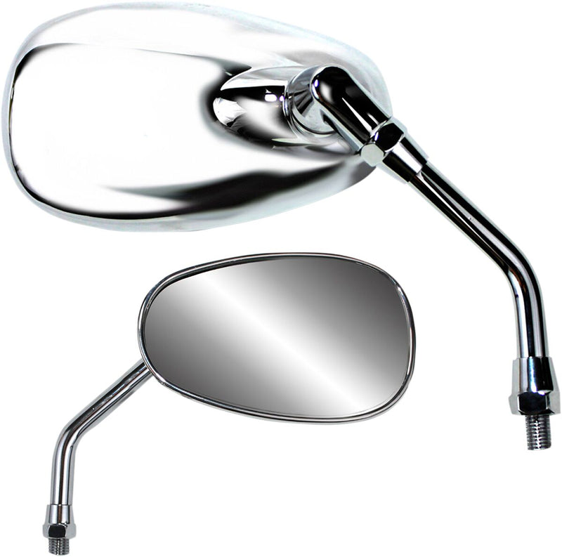 Classic American-Style Mirror Silver - M10 x 1.25