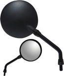 Round Mirror Black / Matte