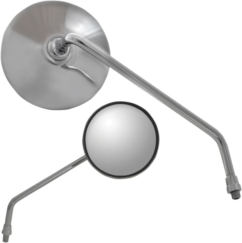 Classic Round Mirror Chrome - M10 x 1.25