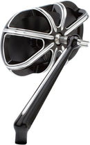 Caged Series Mirror Anodized / Black / Machined | 06401201