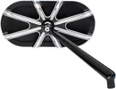Caged Series Mirror Anodized / Black / Machined | 06401203