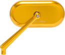 Forged Oval Mirror Anodized / Gold - 10.24 CM | 06401397
