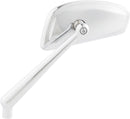 Tearchop Left Hand Mirror Chrome / Silver