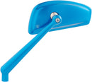 Tearchop Left Hand Mirror Anodized / Blue