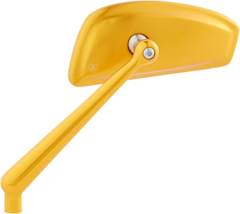 Tearchop Left Hand Mirror Anodized / Gold