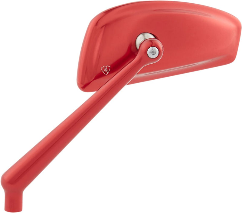 Tearchop Mirror Anodized / Red