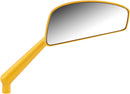 Tearchop Right Hand Mirror Anodized / Gold