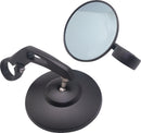 Handlebar End Mirror Black - 16 CM