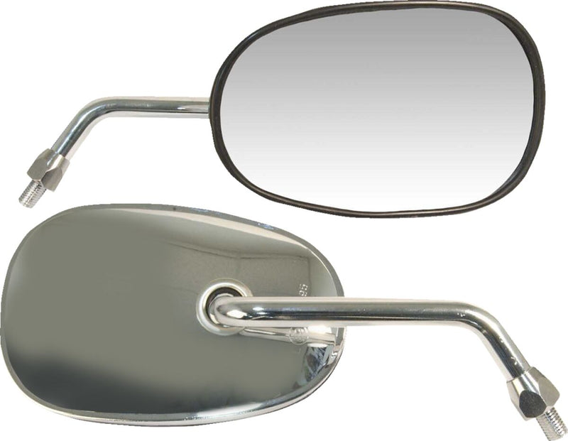 OEM-Style Replacement Mirror Chrome / Silver For Kawasaki VN 1700 ABS