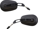 Thru-Mount Mirror Black / Matte - 15 CM