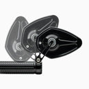 Mo.View Sport Flip 60 MM Handlebar End Mirror Black