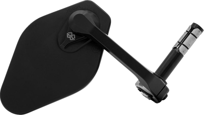 STRATOS Handlebar End Mirror Black / Matte For Aprilia RSV 1000