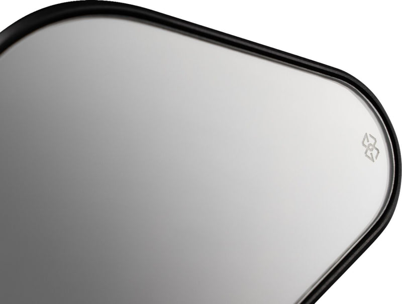 STRATOS Handlebar End Mirror Black / Matte For Aprilia RSV 1000