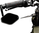STRATOS Handlebar End Mirror Black / Matte For Aprilia RS 660 ABS