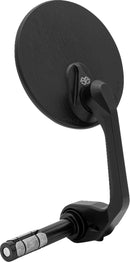 MOON Handlebar End Mirror Black / Matte For Aprilia RSV 1000