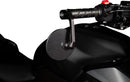 MOON Handlebar End Mirror Black / Matte For Aprilia RSV 1000