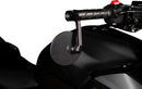 MOON Handlebar End Mirror Black / Matte For Aprilia RS 660 ABS