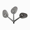 Mo.View Club Flip 150 MM Mirror Black - 15 CM