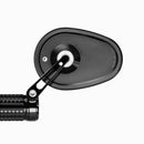 Mo.View Club 60 MM Handlebar End Mirror Black