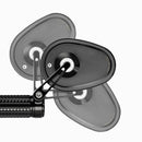 Mo.View Club Flip 60 MM Handlebar End Mirror Black
