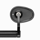 Mo.View Club 130 MM Handlebar End Mirror Black - 13 CM