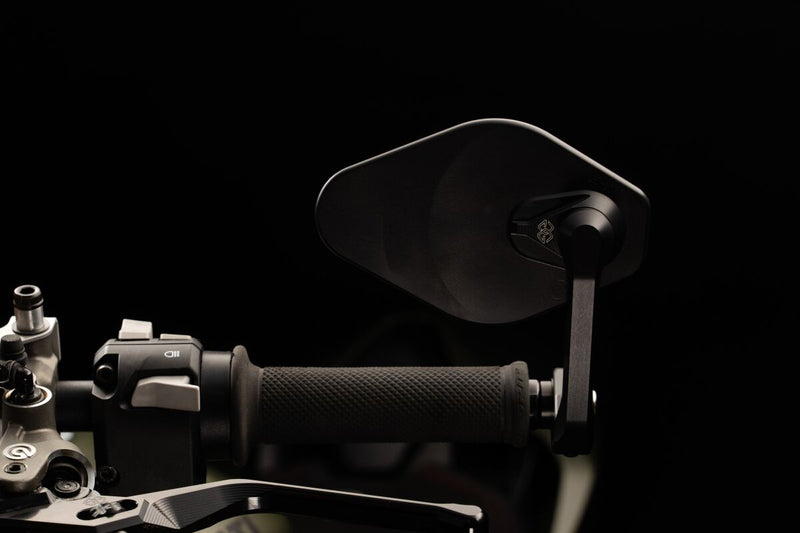 Stratos Barend-mirror Symmetrical M12 Black For BMW R 12 ABS
