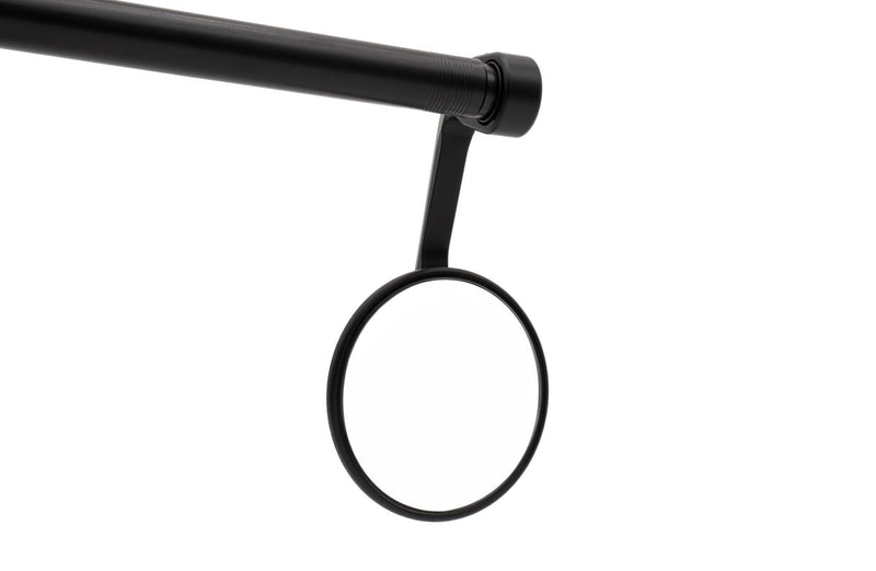 Moon Barend-mirror Round M12 Black For BMW R 12 ABS