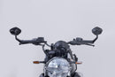 Bar End Mirrors Black For Moto Guzzi V7 IV 850 SPECIAL ABS 2025-2026