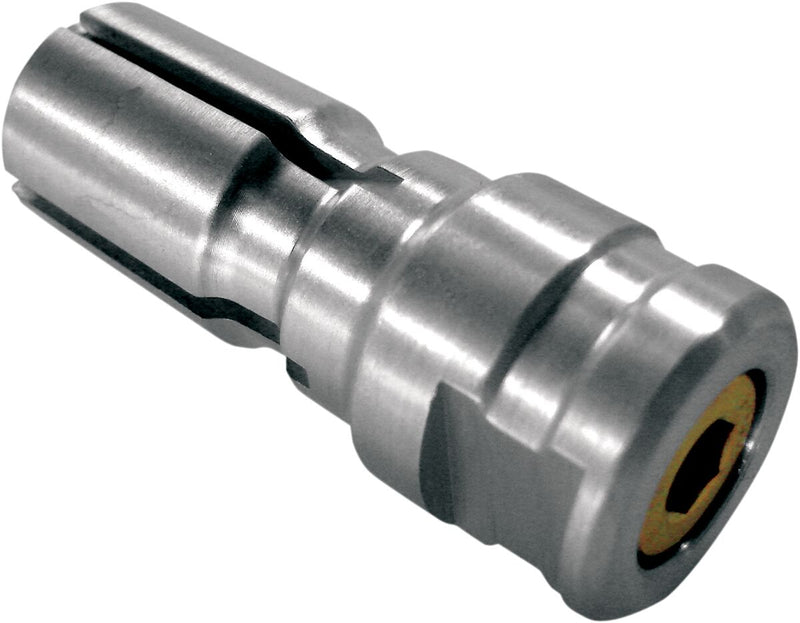 Internal Bar End Mirror Mount Silver - 7/8 Inch