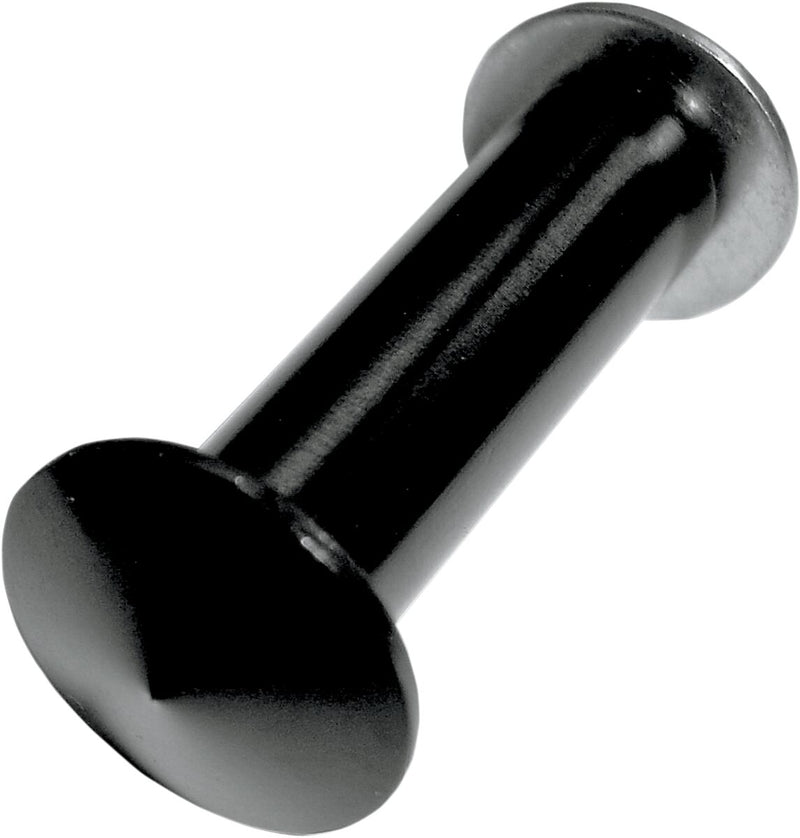 Mirror Hole Plug Anodized / Black