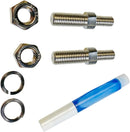 Mirror Adapter Chrome / Silver For Ducati SCRAMBLER 1100 ABS 2018-2020